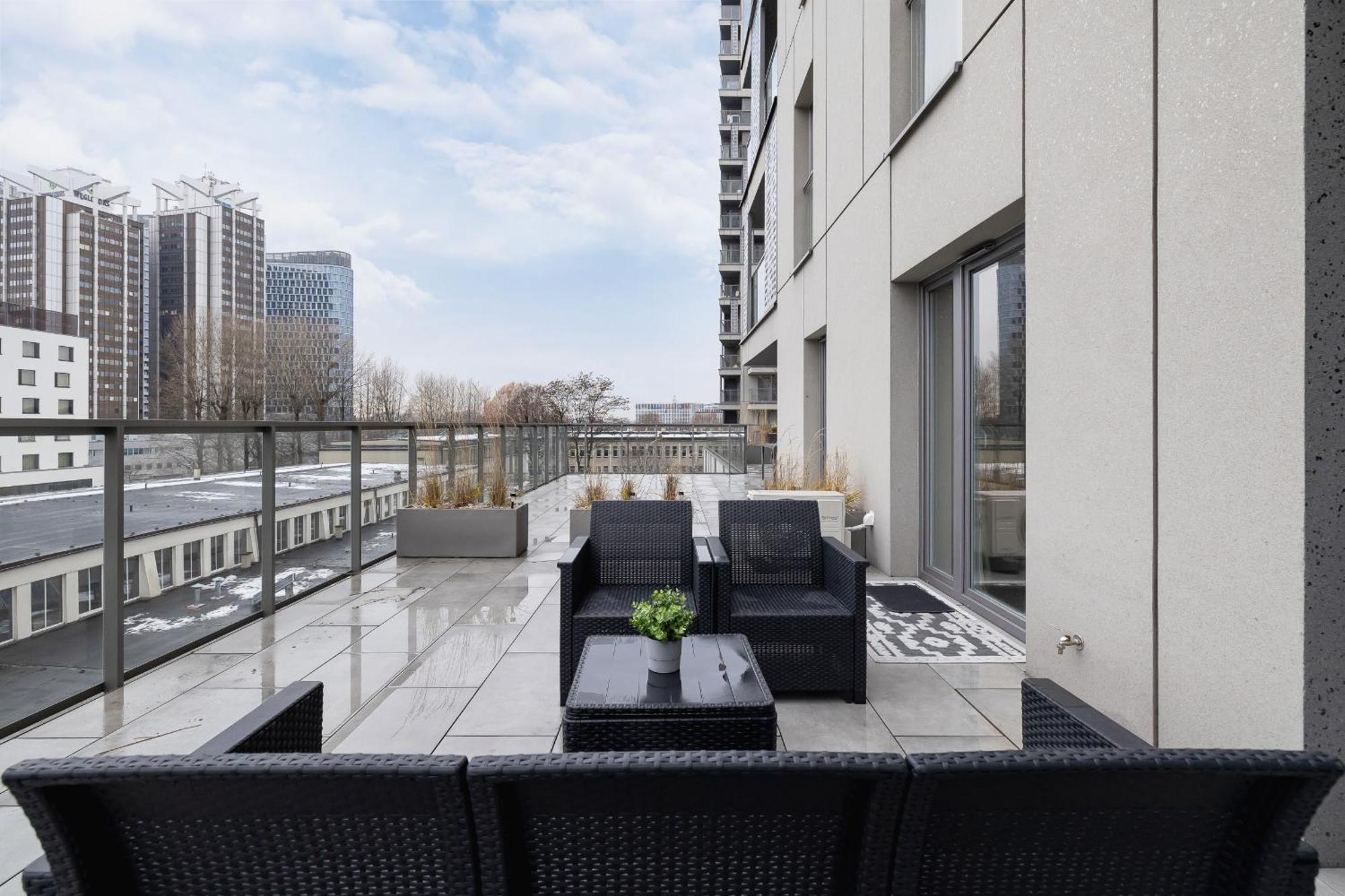 Exclusive Apartment In Katowice With Balcony, Parking, Gym And Sauna By Noclegi Renters Zewnętrze zdjęcie